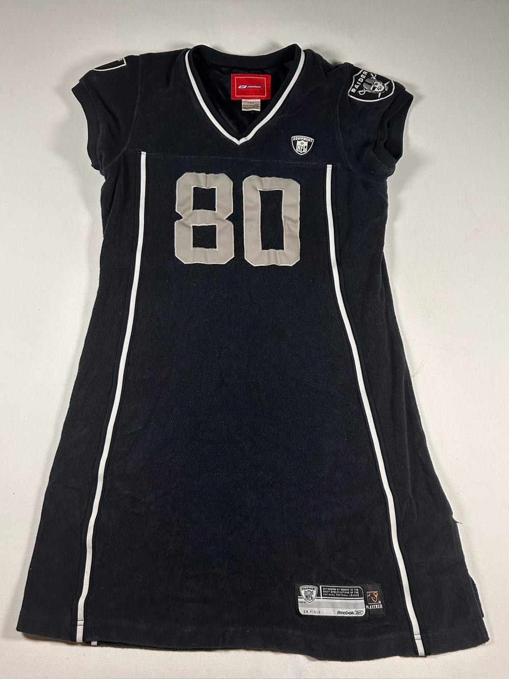 Vintage Jerry Rice Dress Jersey Women's large Oakland Raiders Reebok Midi RARE!